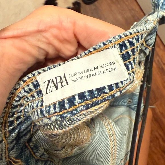 ZARA JEAN JUMPSUIT - Picture 8 of 9